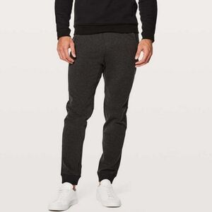 Lululemon Cross Cut Jogger 29.5" Heathered Black Pockets Men’s Small
